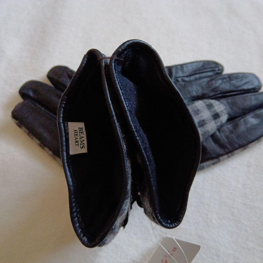 CONTRAST LEATHER GLOVE 3130T レザー手袋 LEATHER GLOVES レザー