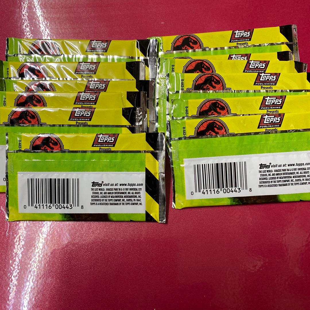 toppsジュラシック・パークシリーズ　THE LOST WORLD 12パック