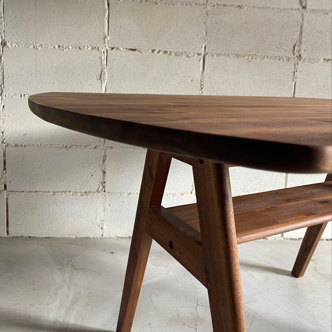 美品　unico ウニコ　SWELLA ダイニングテーブル　棚　リビングテーブル