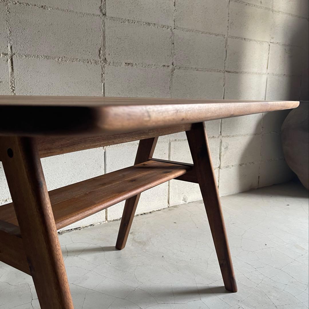 美品　unico ウニコ　SWELLA ダイニングテーブル　棚　リビングテーブル