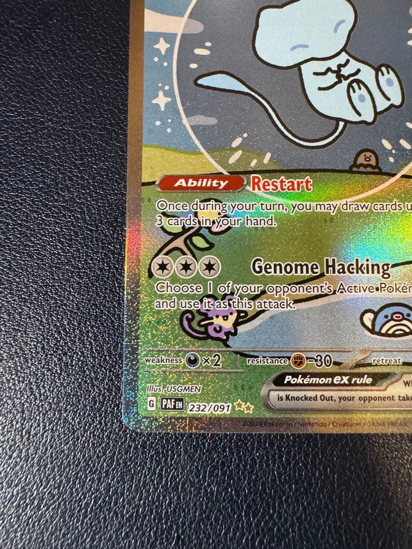 ミュウex Mew ex G PAF EN 232/091 SAR 海外 英語