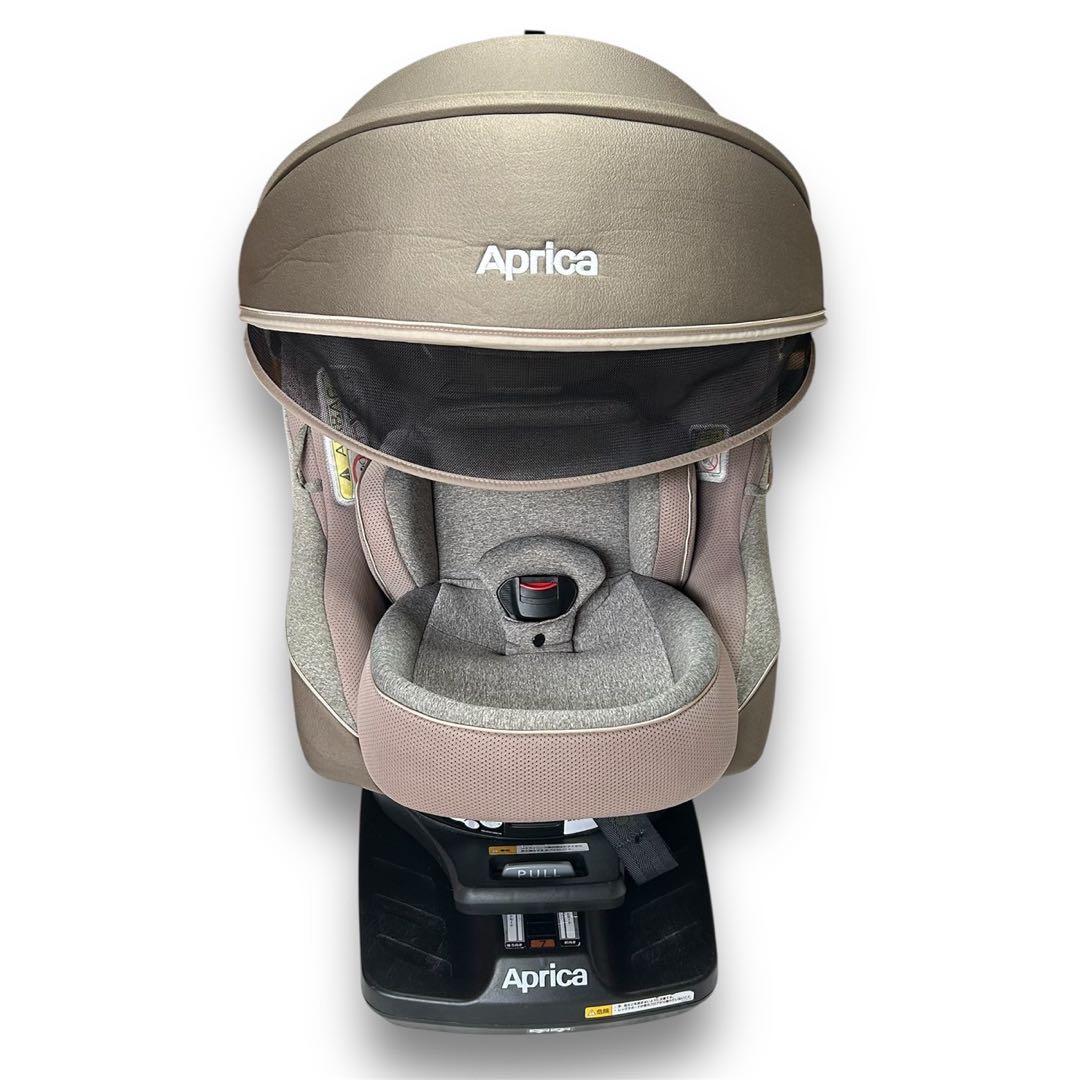 Aprica クルリラ プラス 360° セーフティー isofix ブラウン