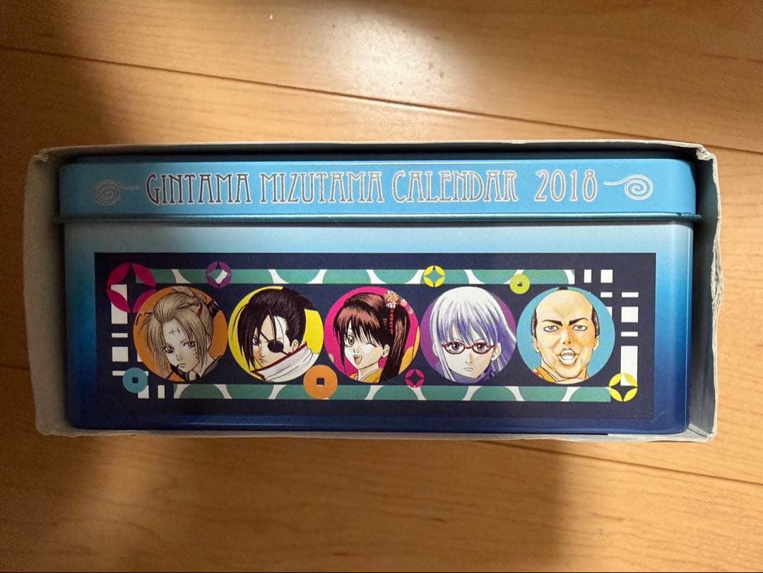 レア！銀魂 コミックカレンダー2018缶入り日めくり～水魂カレンダー～