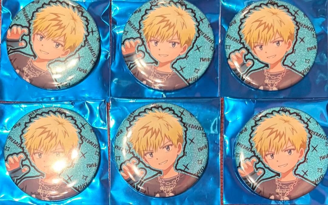 メダリスト カラオケの鉄人 カラ鉄 鴗鳥理凰 缶バッジ 6個 - メルカリ