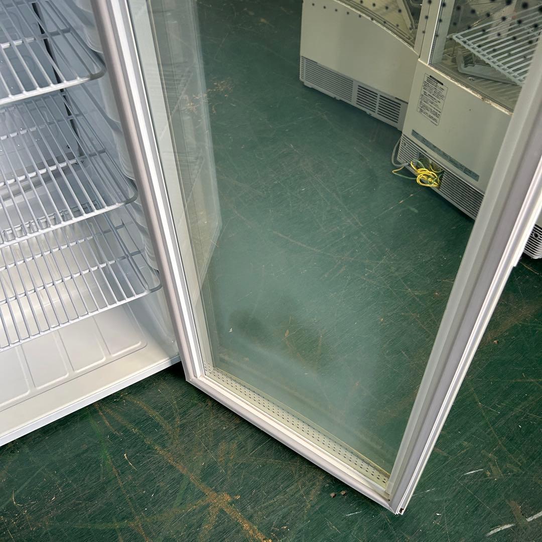 140業務用 冷蔵ショーケース オフィスコンビニ XW-105 左右開き 小型