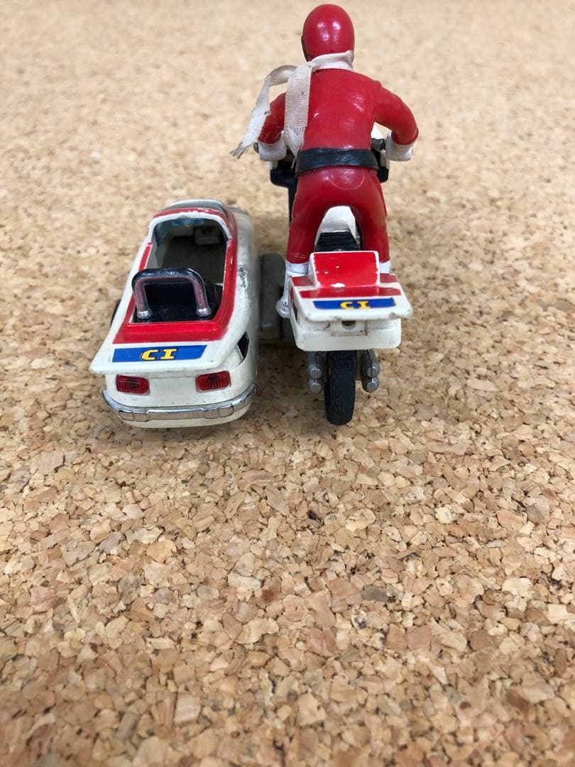 昭和レトロ　レア　電磁戦隊デンジマン　デンジマシーン　ポピニカ　超合金　ポピー