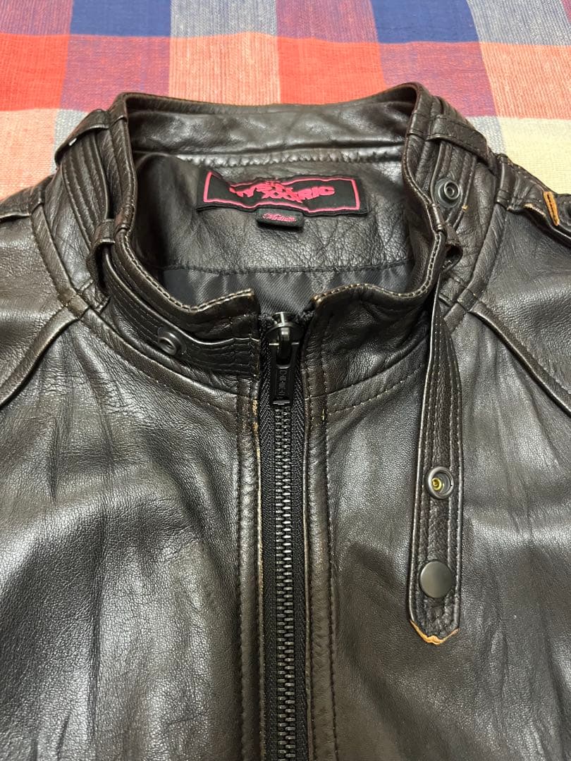 ヒステリックグラマー × 野口強コラボ ゴートレザージャケット サイズM