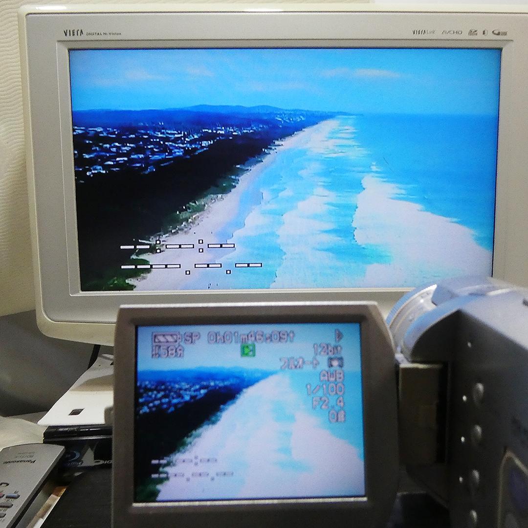動作良好 パナソニック NV-GS400 MiniDVビデオDVDダビングに最適