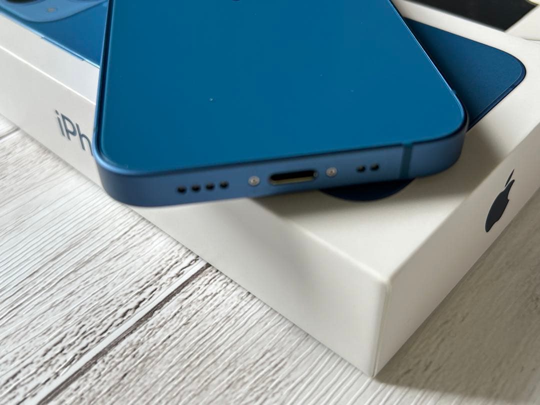 本日のみ値下げ】iPhone13mini 128GB ブルーSIMフリー 本体 Apple