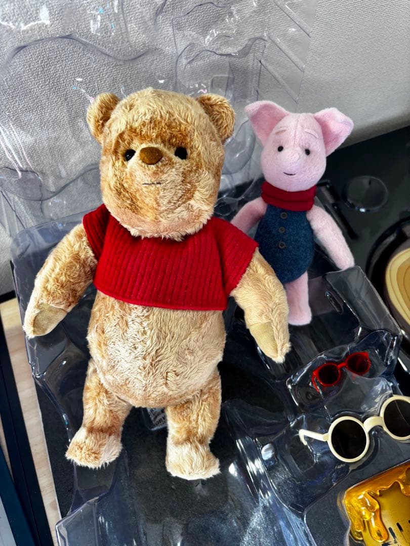 プーと大人になった僕　プー＆ピグレット　２体セット　ホットトイズ　フィギュア