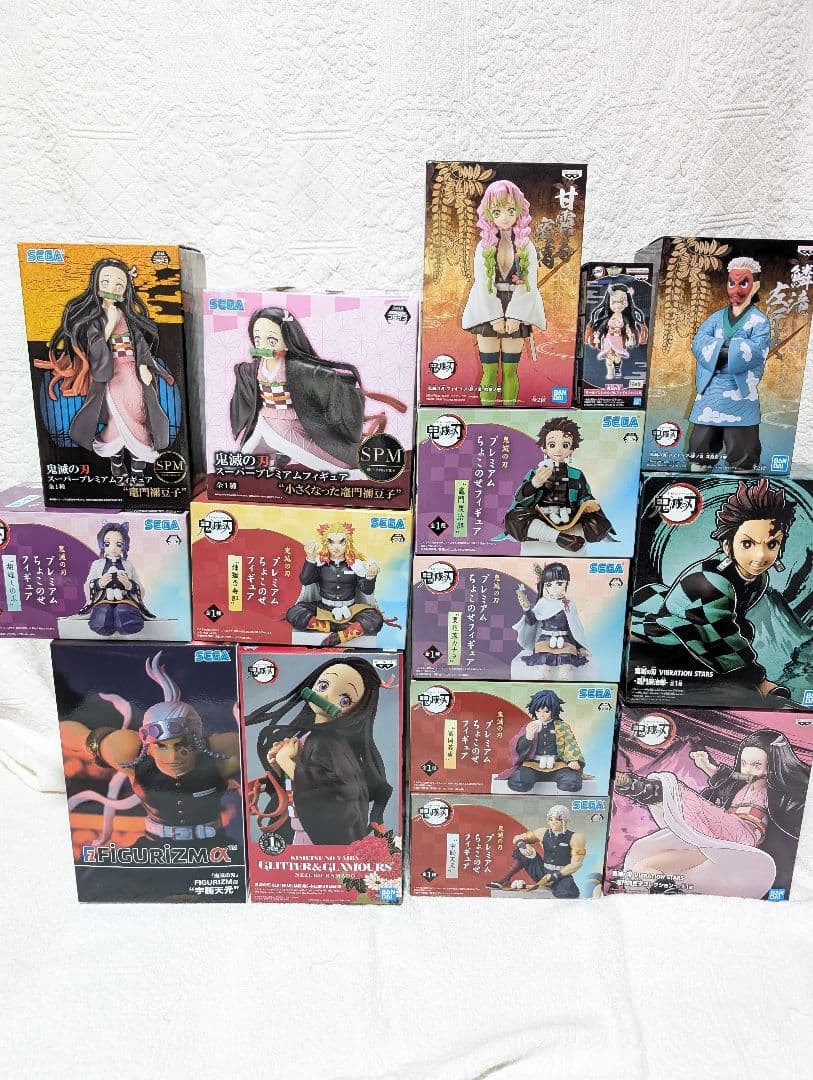 鬼滅の刃 フィギュア 大量 まとめ売り 15点セット - メルカリ