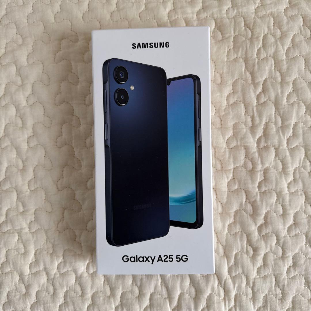 新品未開封】 Samsung Galaxy A25 5Gブラック64GB