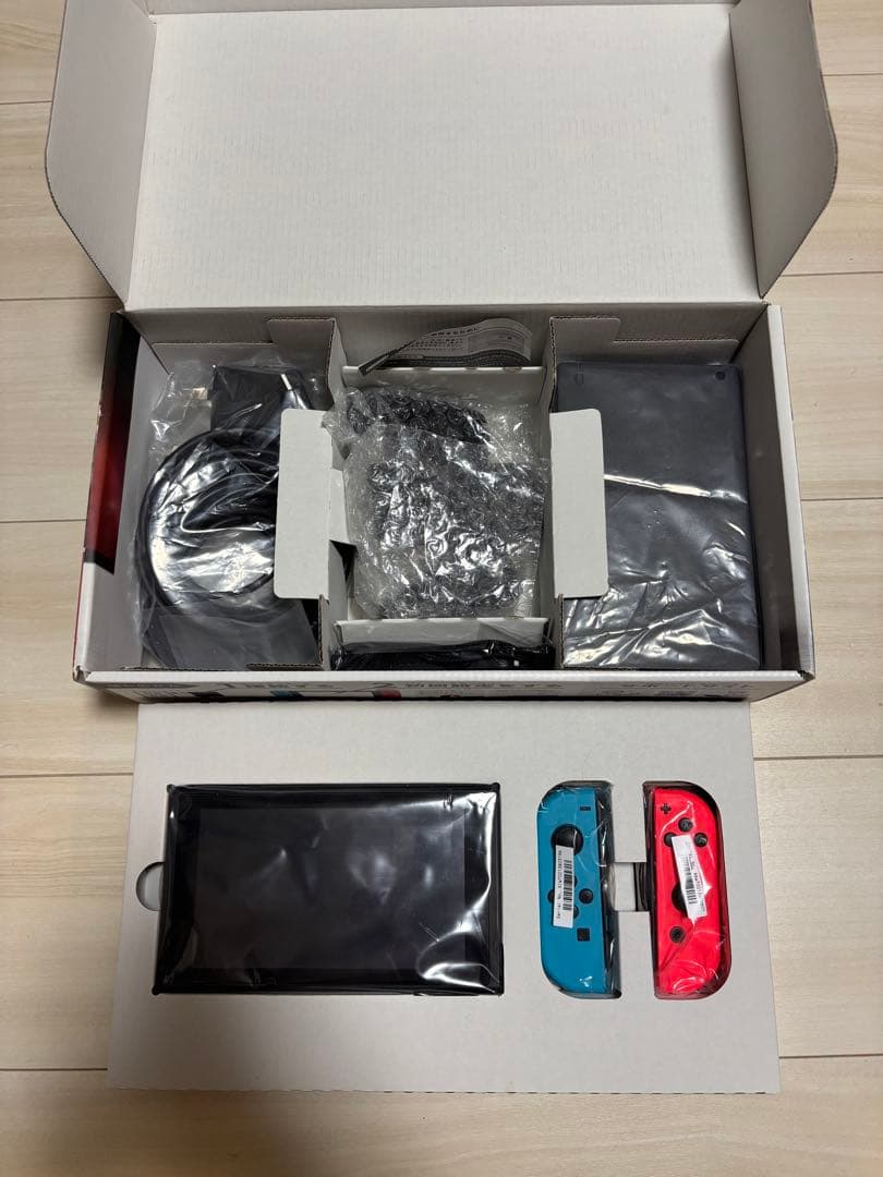 Nintendo Switch 本体 付属品セット 青/赤