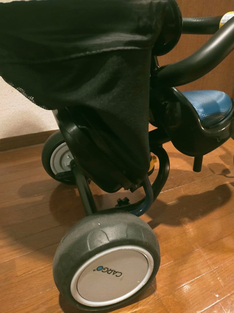 ides CARGO+ アイデス カーゴ プラス ネイビー三輪車 日よけ付き