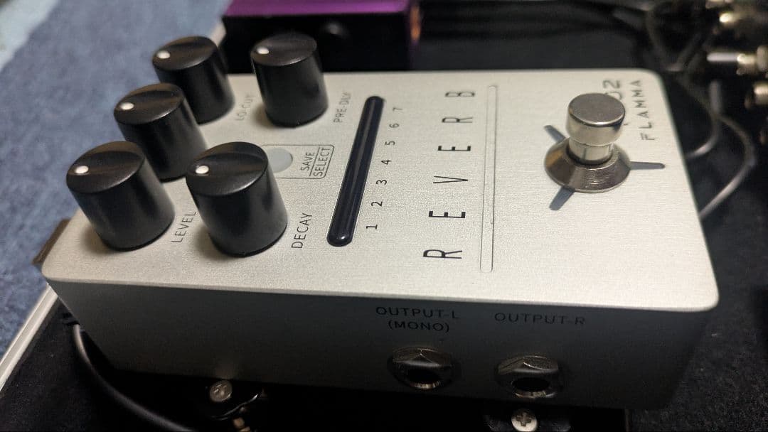 FLAMMA FS02 リバーブ エフェクター