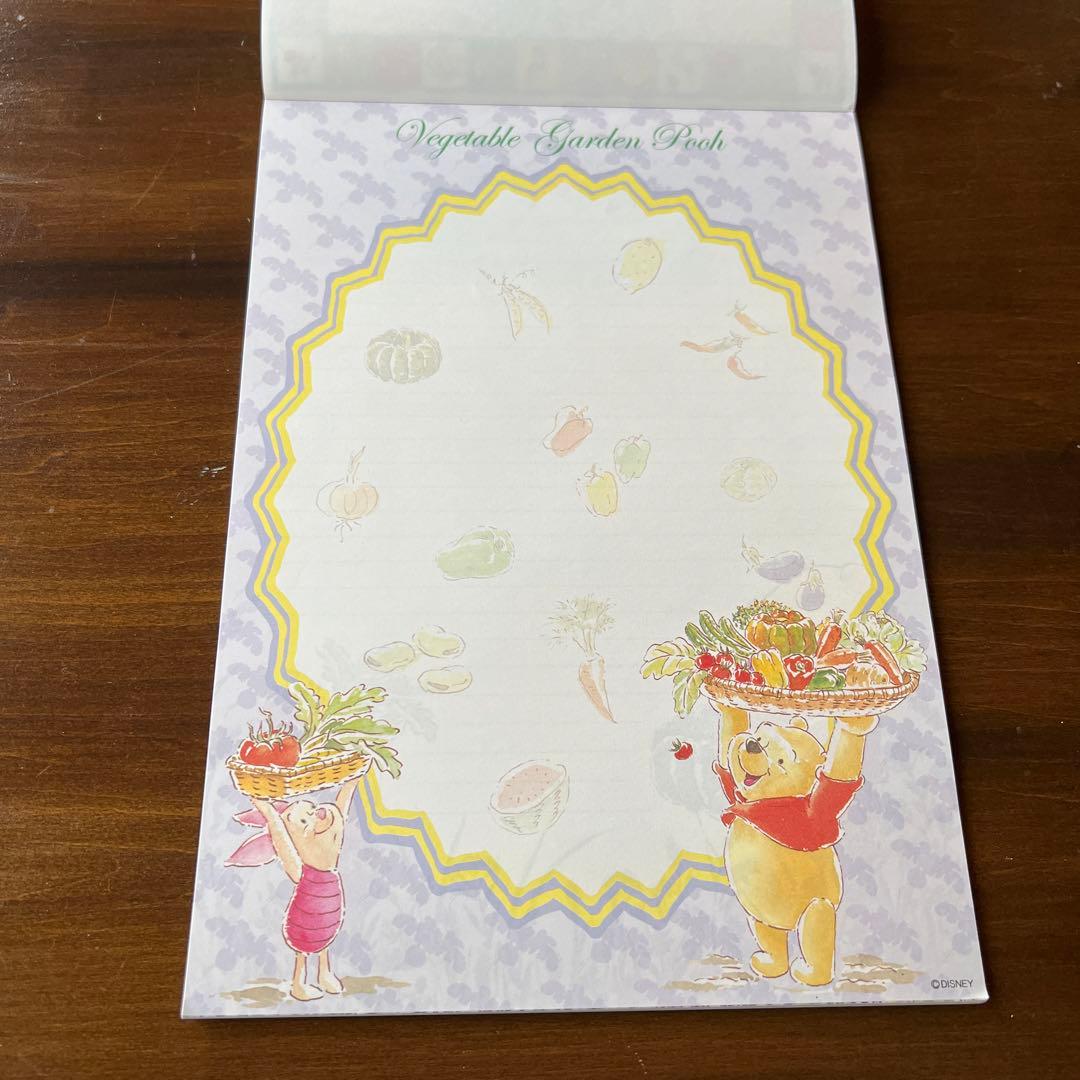 クラシックプーさん メモレターパッド