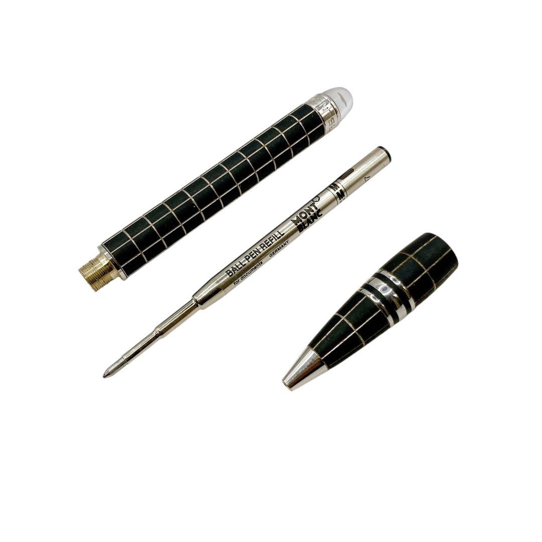 美品✨モンブラン　スターウォーカー　メタルラバー　ボールペン　ツイスト式