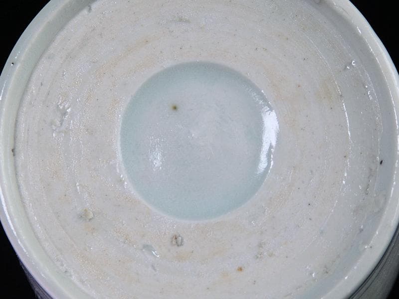 古伊万里　染付　若松に霞の図　蕎麦猪口　C362AS-fbqs