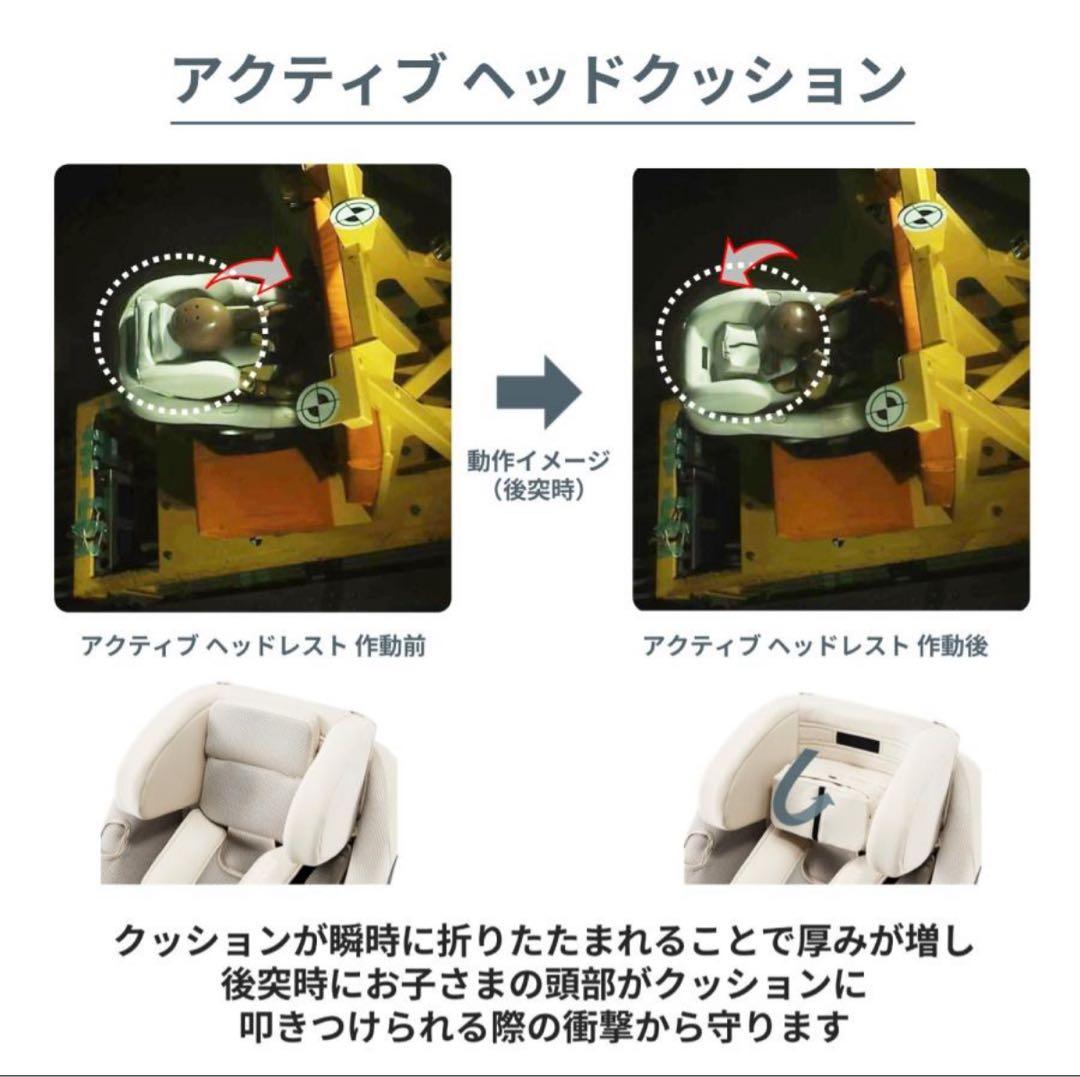 AILEBEBE KURUTTO SLIDE 車用チャイルドシート