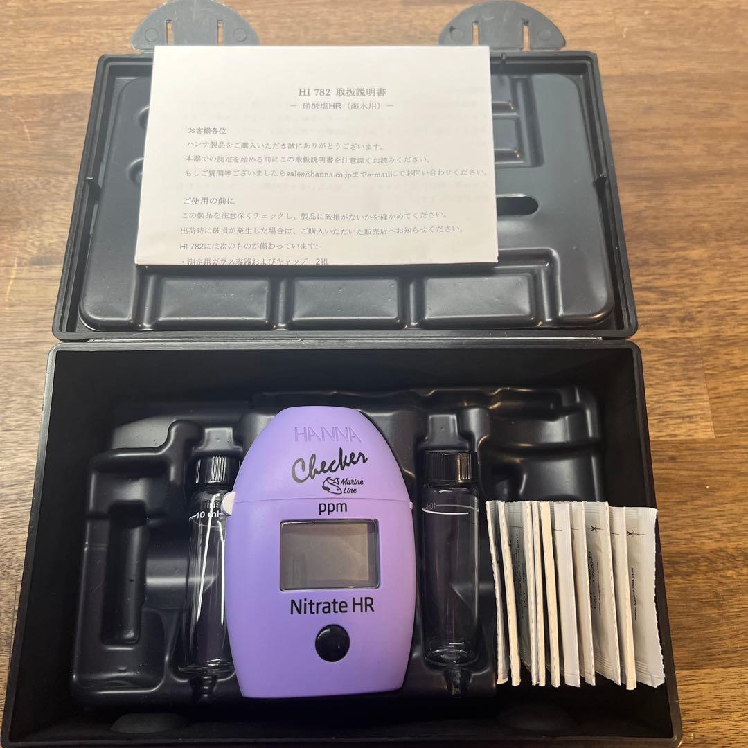 ハンナ HI 782 マリンチェッカーHC 海水用 高濃度 硝酸塩