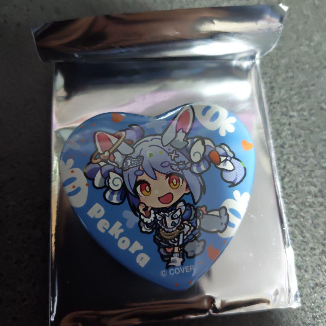 ホロライブ 兎田ぺこら 缶バッジ きゅるるん大作戦 - メルカリ