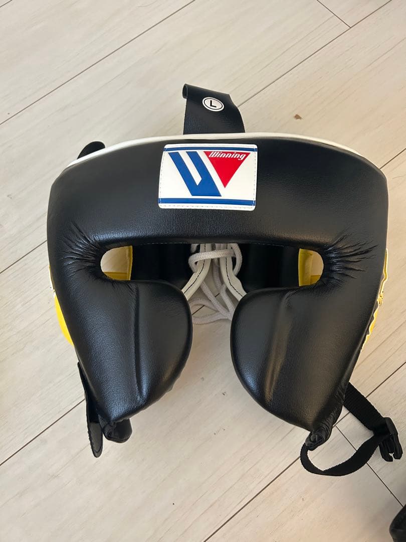 井上尚弥モデル ヘッドギア 未使用だが固定する紐がない - メルカリ