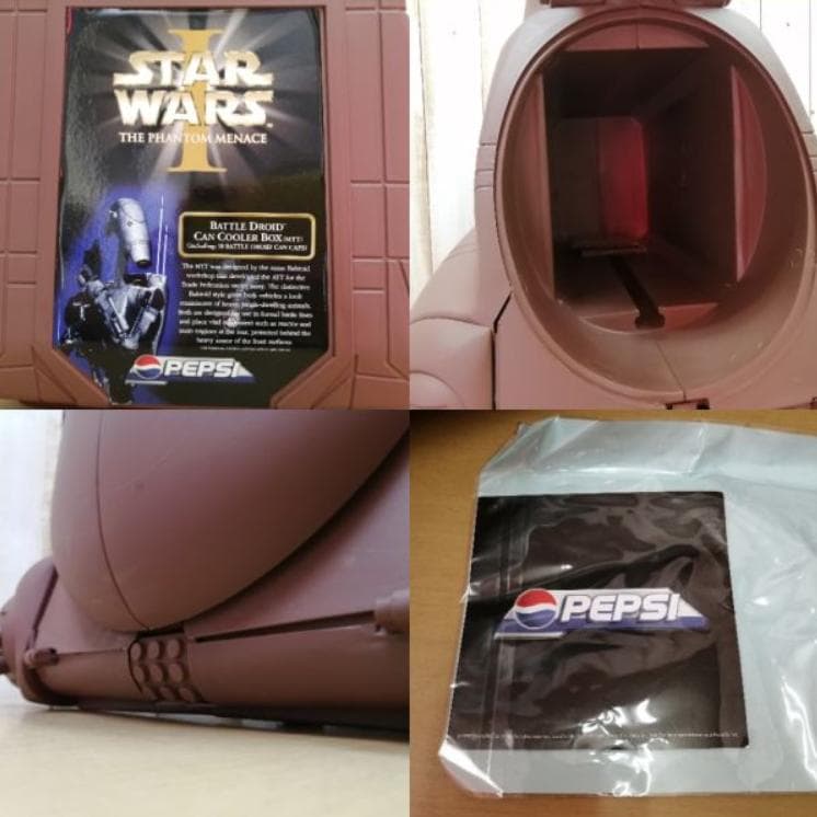 ペプシ スターウォーズ バトルドロイド 缶クーラーボックス 未使用保管品