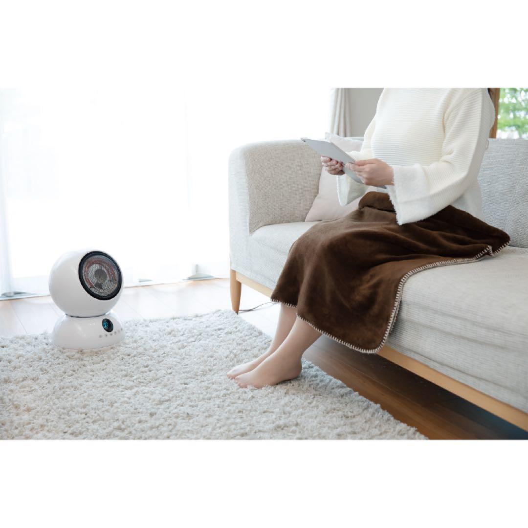 新品】年中使えてコスパ最高！サーキュレーター式ツインヒーター OM-WHA02