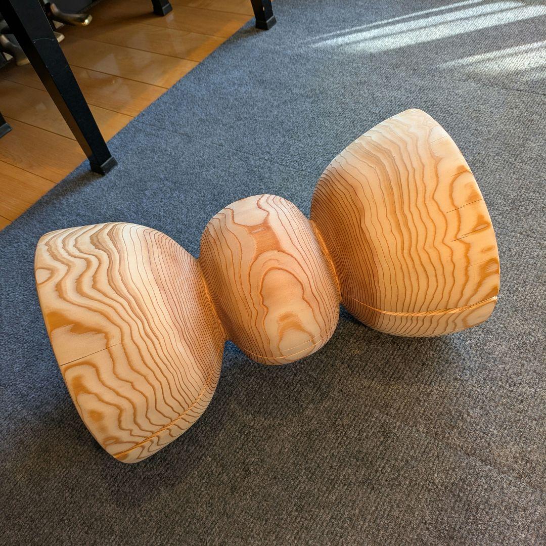 杉　丸太　椅子　スツール　テーブル　高さ約38㎝