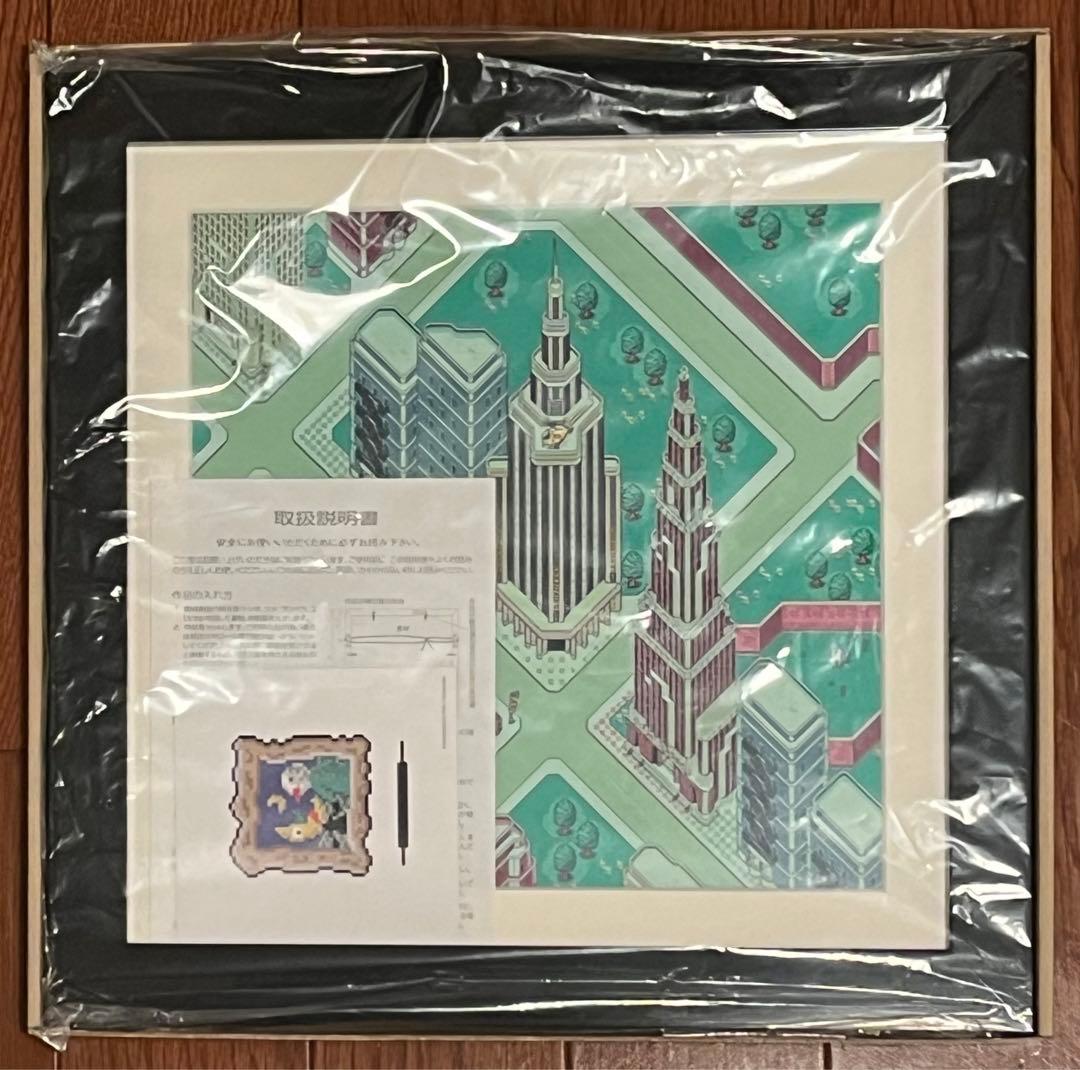 MOTHER2 マザー2 レプリカスクリーン フォーサイド Sサイズ 黒 ほぼ日