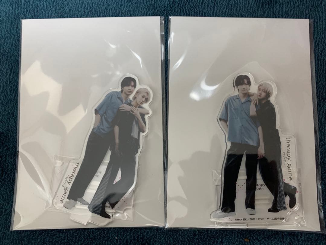 セラピーゲーム アクリルスタンドペア　NAOYA 冨田侑暉 セラピーゲーム』 ドラマ化記念フェア 一部商品先行公開‼️ ＼ NAOYA