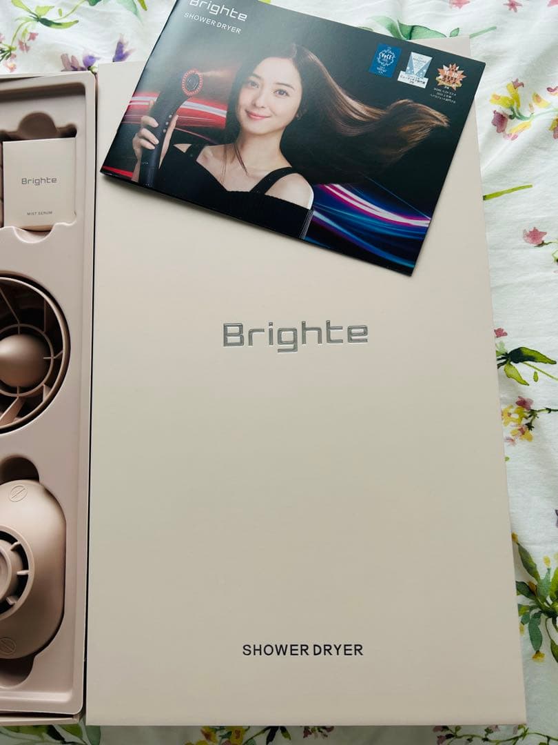 Brighte シャワードライヤー ピンク 3回使用
