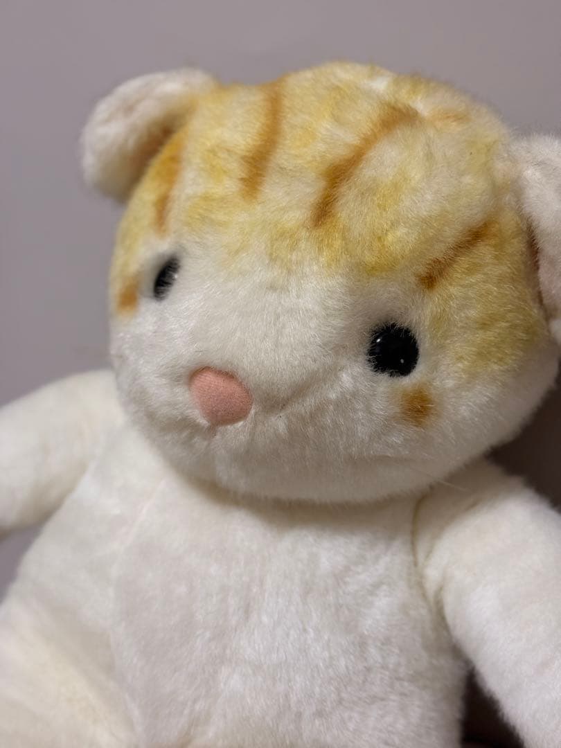 【日本製】　Heart &Heart ナカジマ　ぬいぐるみ　ネコ　昭和　レトロ