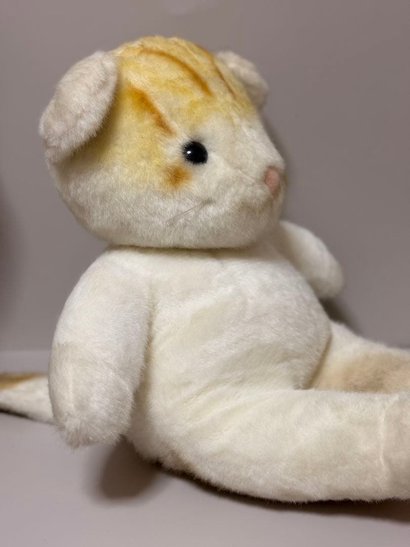 【日本製】　Heart &Heart ナカジマ　ぬいぐるみ　ネコ　昭和　レトロ