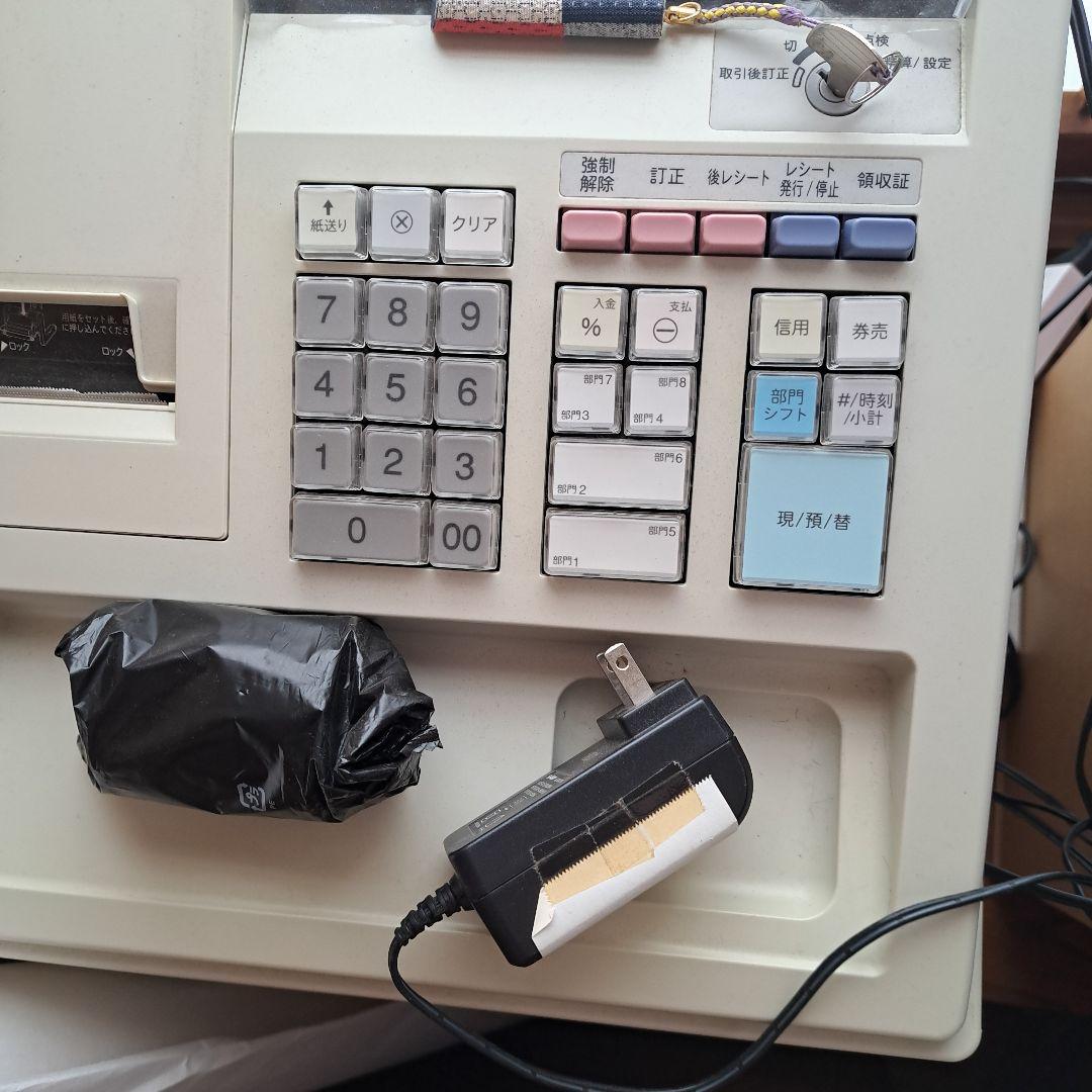 SHARP XE-A147 電子レジスタ 取扱説明書付き
