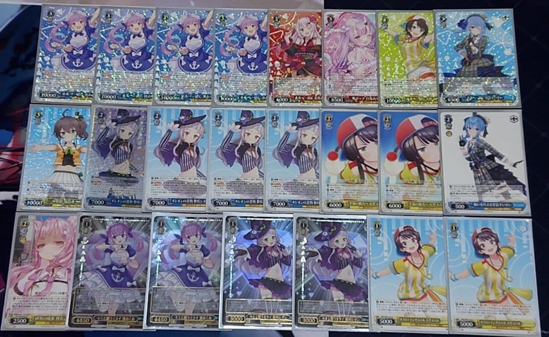 ヴァイスシュヴァルツホロライブすいせい8門デッキ