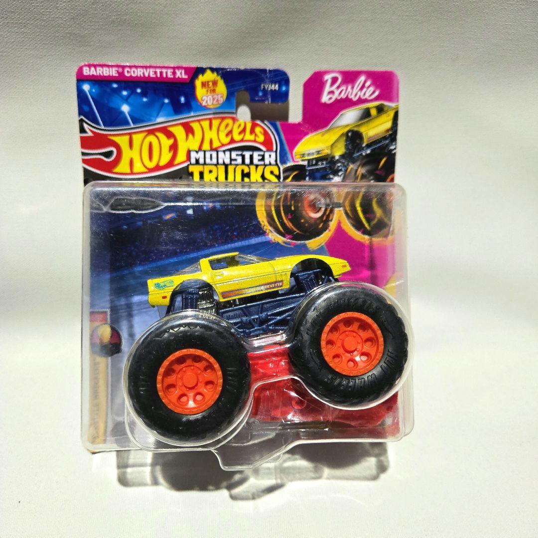 ホットウィール モンスタートラック バービー コルベット トレジャーハント