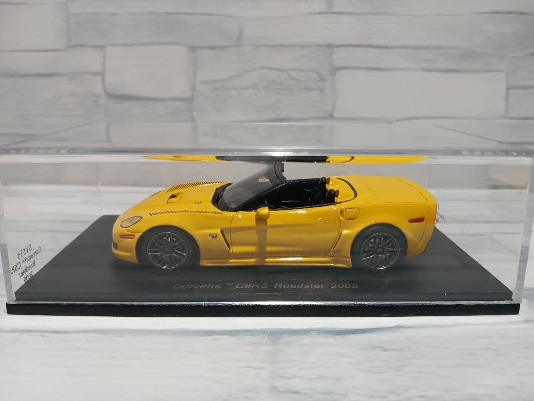 1/43 スパーク　シボレー　コルベット　C6RS ロードスター　ミニカー