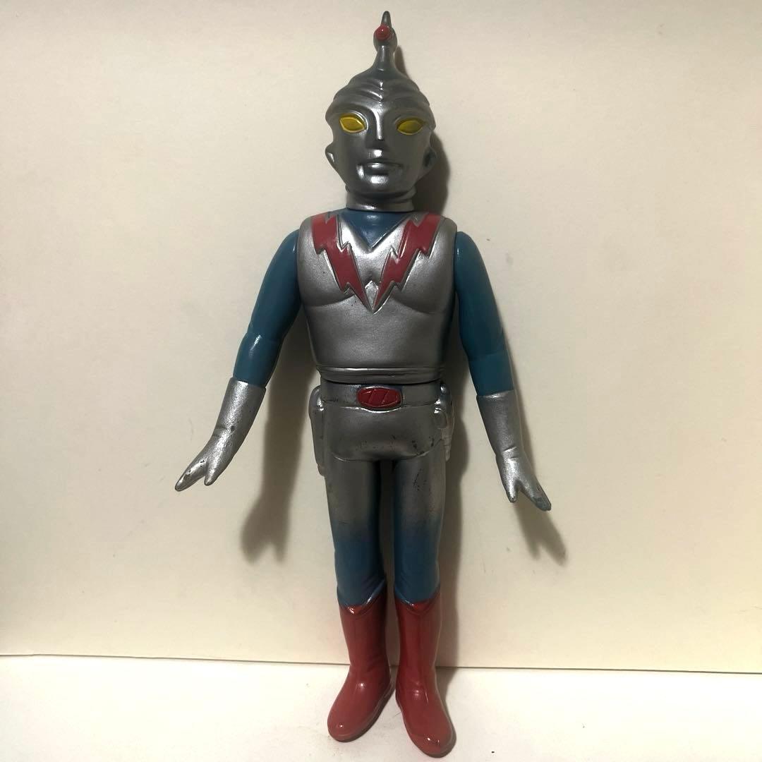 無版権 流星人間ゾーン パチソフビ フィギュア 当時物