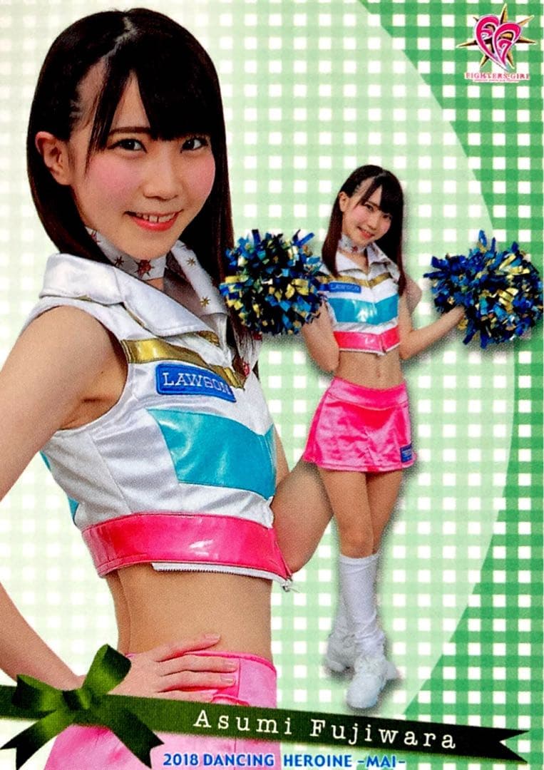 藤原明日美 FIGHTERS GIRL レギュラー BBM2018 チアリーダー - メルカリ