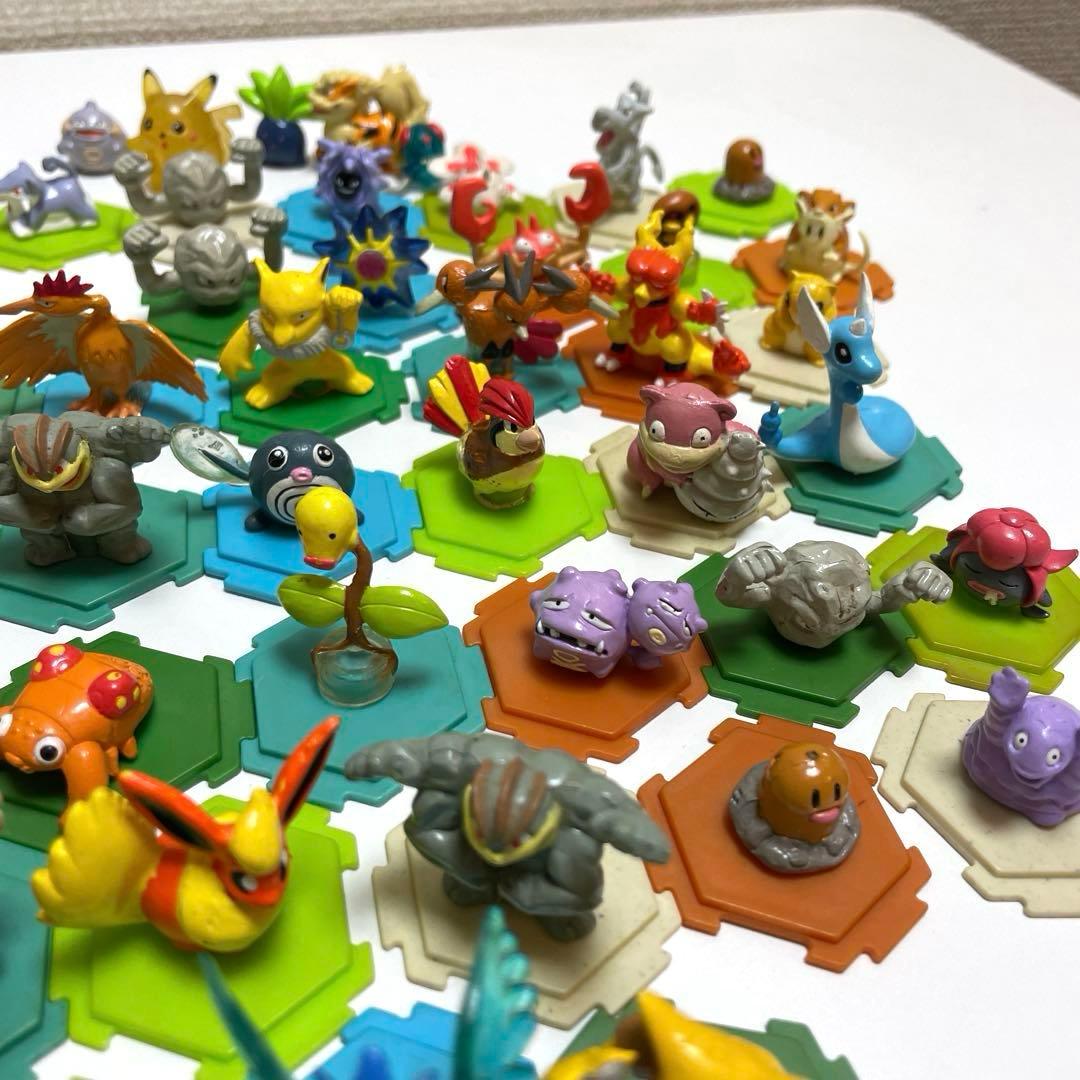 ポケモンフルカラーコレクション57体まとめ売り台座付き 初期 当時品