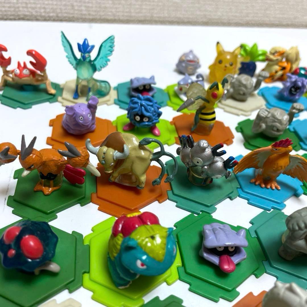 ポケモンフルカラーコレクション57体まとめ売り台座付き 初期 当時品