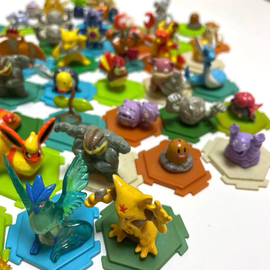 ポケモンフルカラーコレクション57体まとめ売り台座付き 初期 当時品