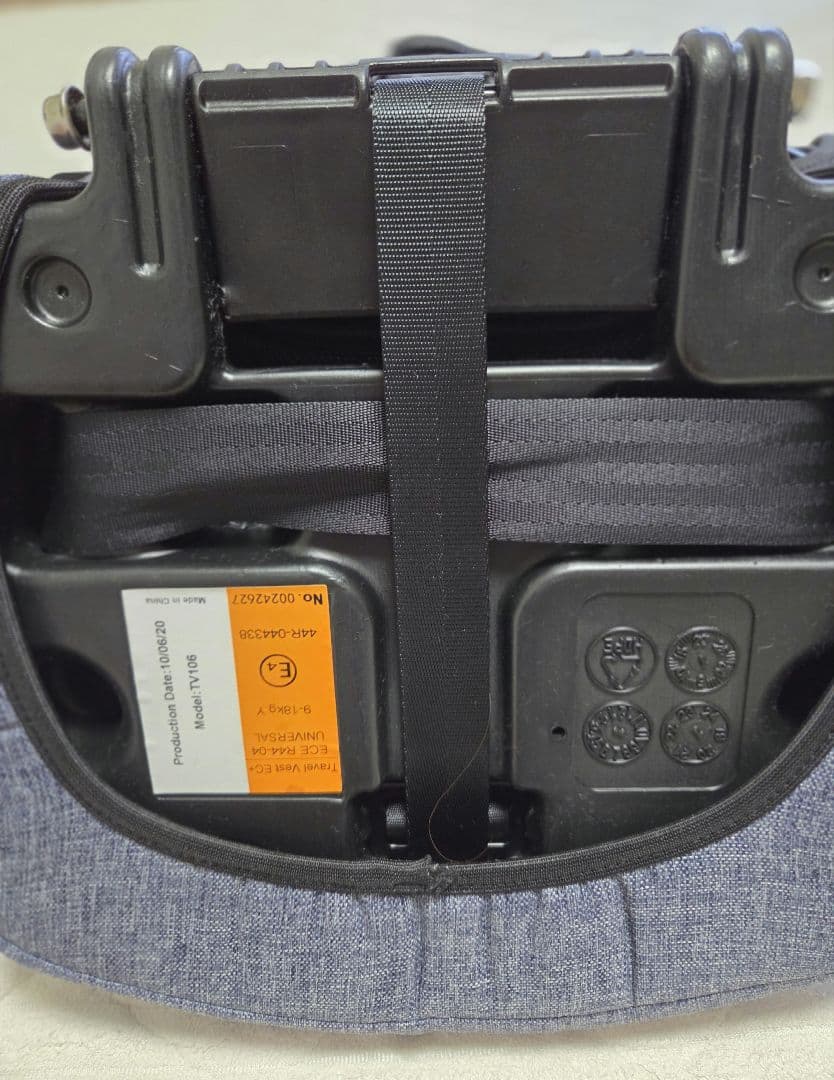 日本育児 チャイルドシート トラベルベストECプラス デニム