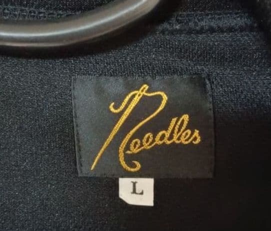 しんいち　needles トラックジャケット L ブラック　ホワイト