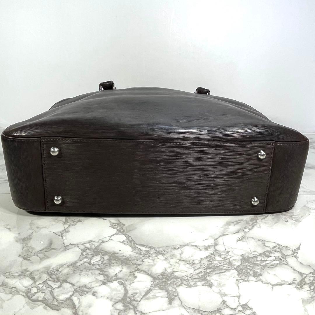 ペッレモルビダ ビジネスバッグ 2way 濃茶 キャピターノレザー 斜めがけ