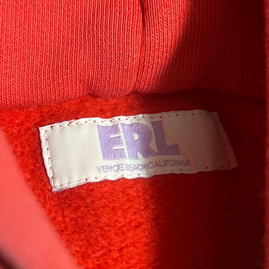 ERL パーカー レッド グリーン RED GREEN