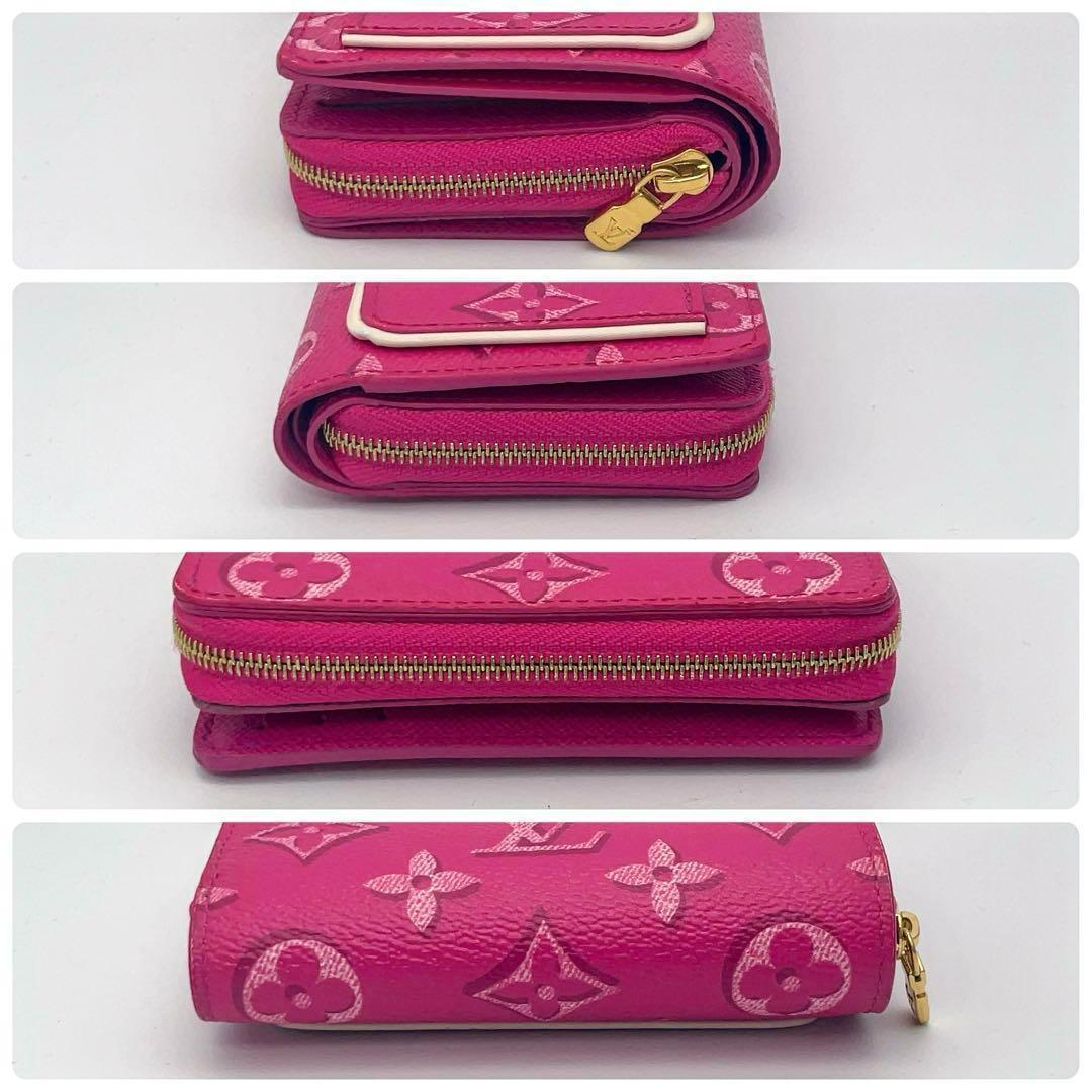 極美品】✨ルイヴィトン ✨ モノグラム 財布 ピンク 保存袋付き