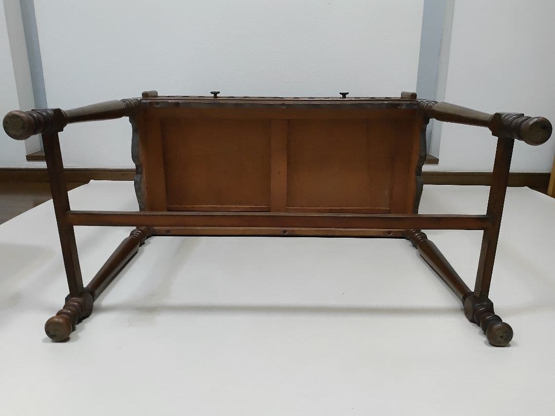 希少 神戸洋家具 メープル不二屋 ライティングビューロー マホガニー