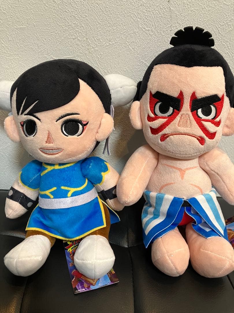 新品 ストリートファイターII ぬいぐるみ ラウンドワン限定